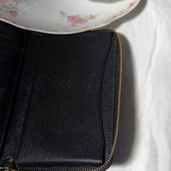 Coach Black Leather Wristlet wallet - Picture 6 of 6